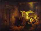 St. Joseph's Dream - Rembrandt van Rijn