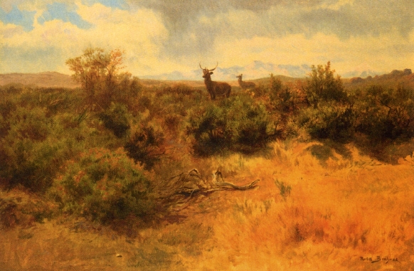 Stag and Doe - Rosa Bonheur