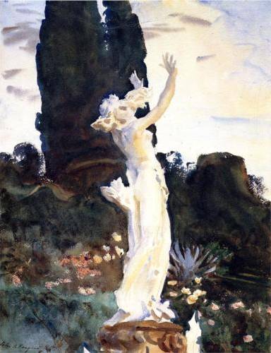 Statue of Daphne - John Singer Sargent