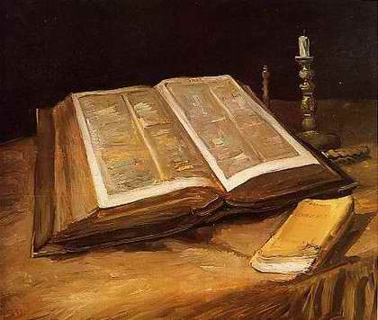 Still Life of Bible - Vincent van Gogh
