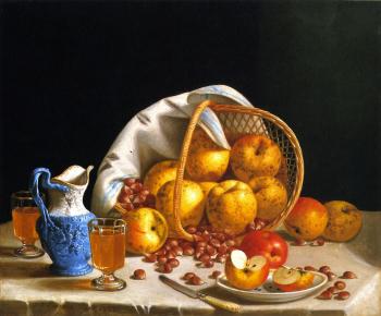 Still Life with Yellow Apples - John F Francis