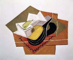 Still Life with a Guitar II - Juan Gris