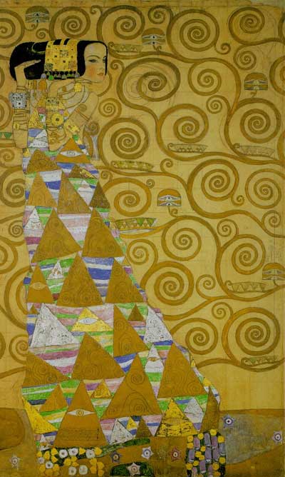 Stoclet Frieze: Expectation - Gustav Klimt
