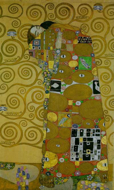 Stoclet Frieze: Fullfilment - Gustav Klimt