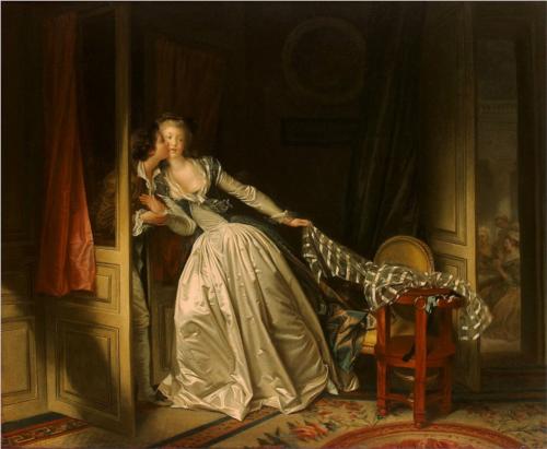 Stolen Kiss - Jean Honore Fragonard