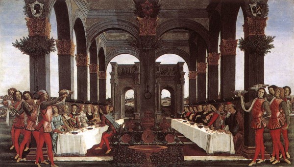 Story of Nastagio degli Onesti IV - Sandro Botticelli