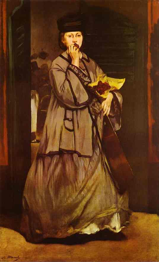 Street Singer - Edouard Manet