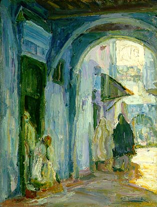 Street in Tangier - Henry Ossawa Tanner