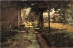 Street in Vernon - Theodore Clement Steele