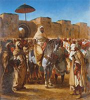 Sultan of Morocco - Eugene Delacroix