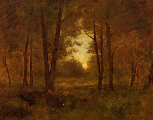 Sundown near Montclair - George Inness