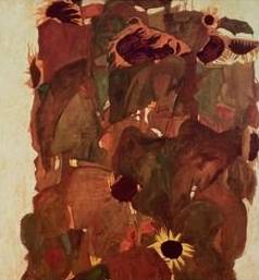 Sunflowers - Egon Schiele