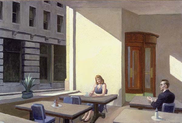 Sunlight in a Cafeteria - Edward Hopper