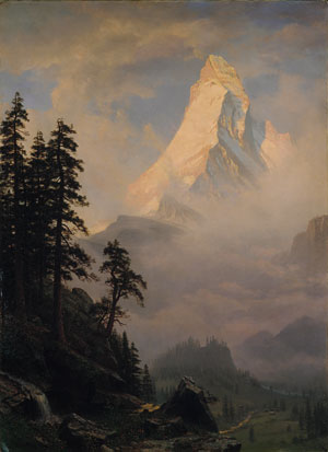 Sunrise on the Matterhorn - Albert Bierstadt