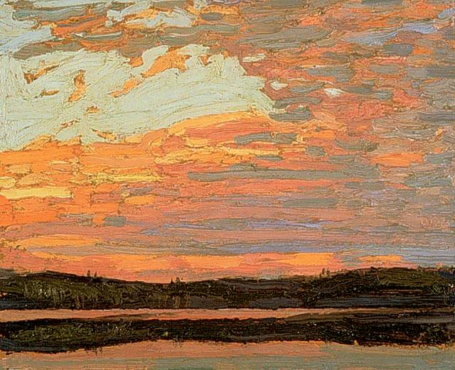Sunset Sky - Tom Thomson