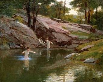 Swimming Hole - Edward Henry Potthast