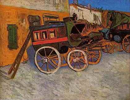 Tarascon Diligence - Vincent van Gogh