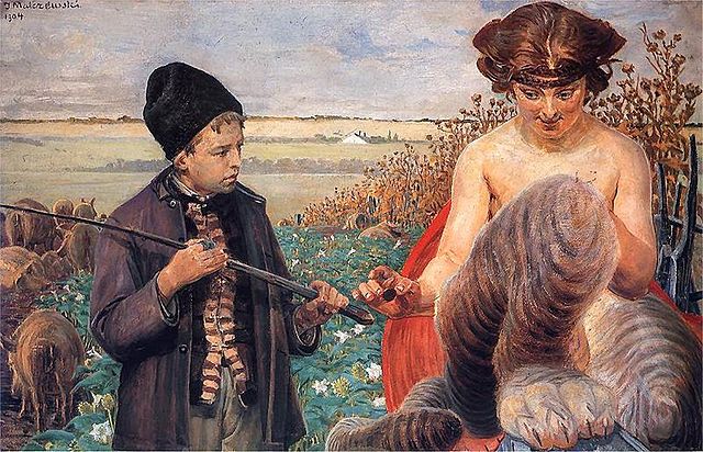 Temptation of Fortune - Jacek Malczewski