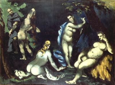 Temptation of St. Anthony - Paul Cezanne