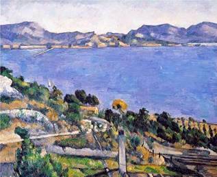 The Bay of Marseilles - Paul Cezanne