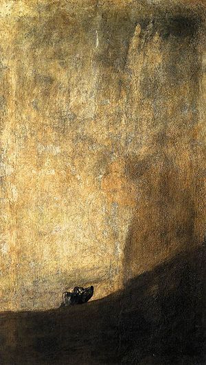 The Dog - Francisco Goya