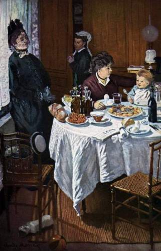 The Luncheon - Claude Monet