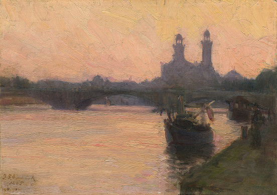 The Seine - Henry Ossawa Tanner