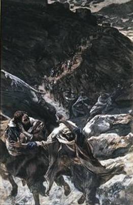 They All Fortook Him and Fled - James Tissot