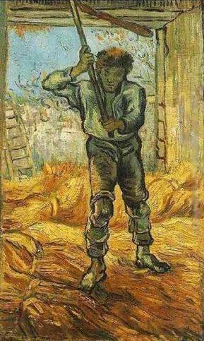 Thresher - Vincent van Gogh