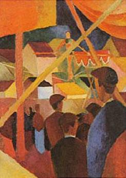 Tightrope Walker - August Macke