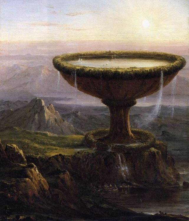 Titan's Goblet - Thomas Cole