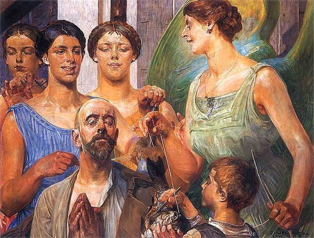 Tobias and Parcae - Jacek Malczewski