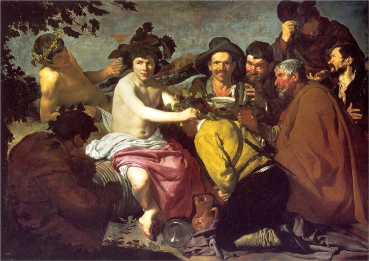 Triumph of Bacchus (Los Borrachos) - Diego Velazquez