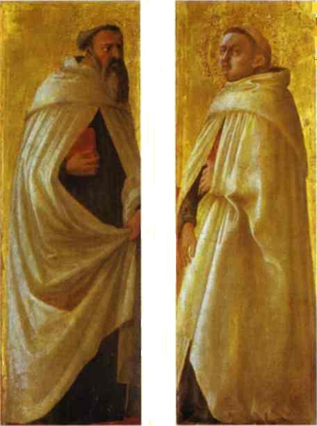 Two Carmelite Saints - Masaccio