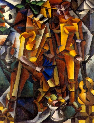 Two Figures 1913 - Lyubov Popova