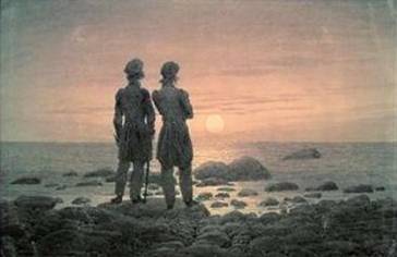 Two Men by the Sea - Caspar David Friedrich