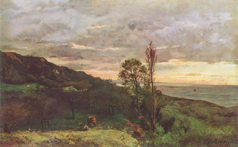 Umgebung von Villerville - Charles Daubigny