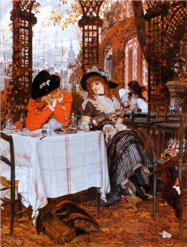 James Tissot - Un Dejeuner (Midday Meal)