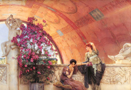 Unconscious Rivals - Lawrence Alma Tadema