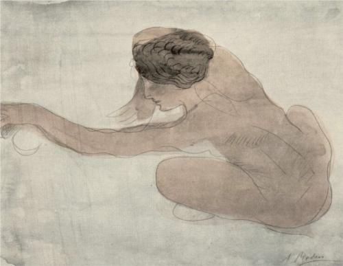 Untitled I - Auguste Rodin