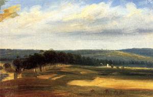 Vallee de la Bievre near Paris - Theodore Rousseau
