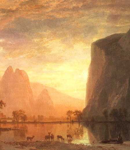 Valley of the Yosemite - Albert Bierstadt