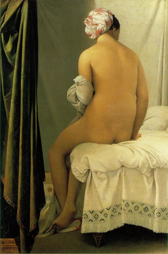 Valpincon Bather - Jean Auguste Dominique Ingres