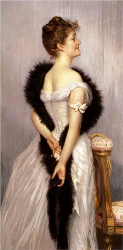 Vicomtesse De Montmorand - James Tissot