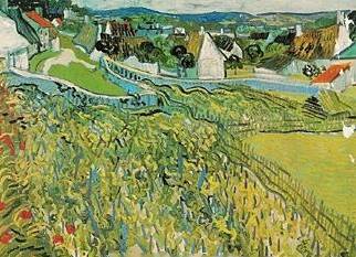 View of Auvers - Vincent van Gogh