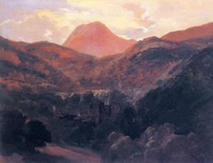 View of the Puy de Dome and Royat - Theodore Rousseau