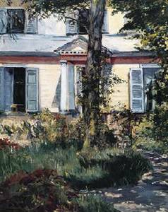 Villa at Rueil - Edouard Manet