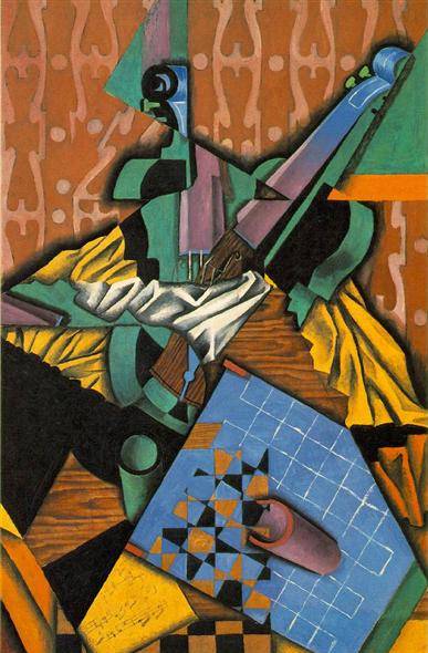 Violin and Checkerboard - Juan Gris