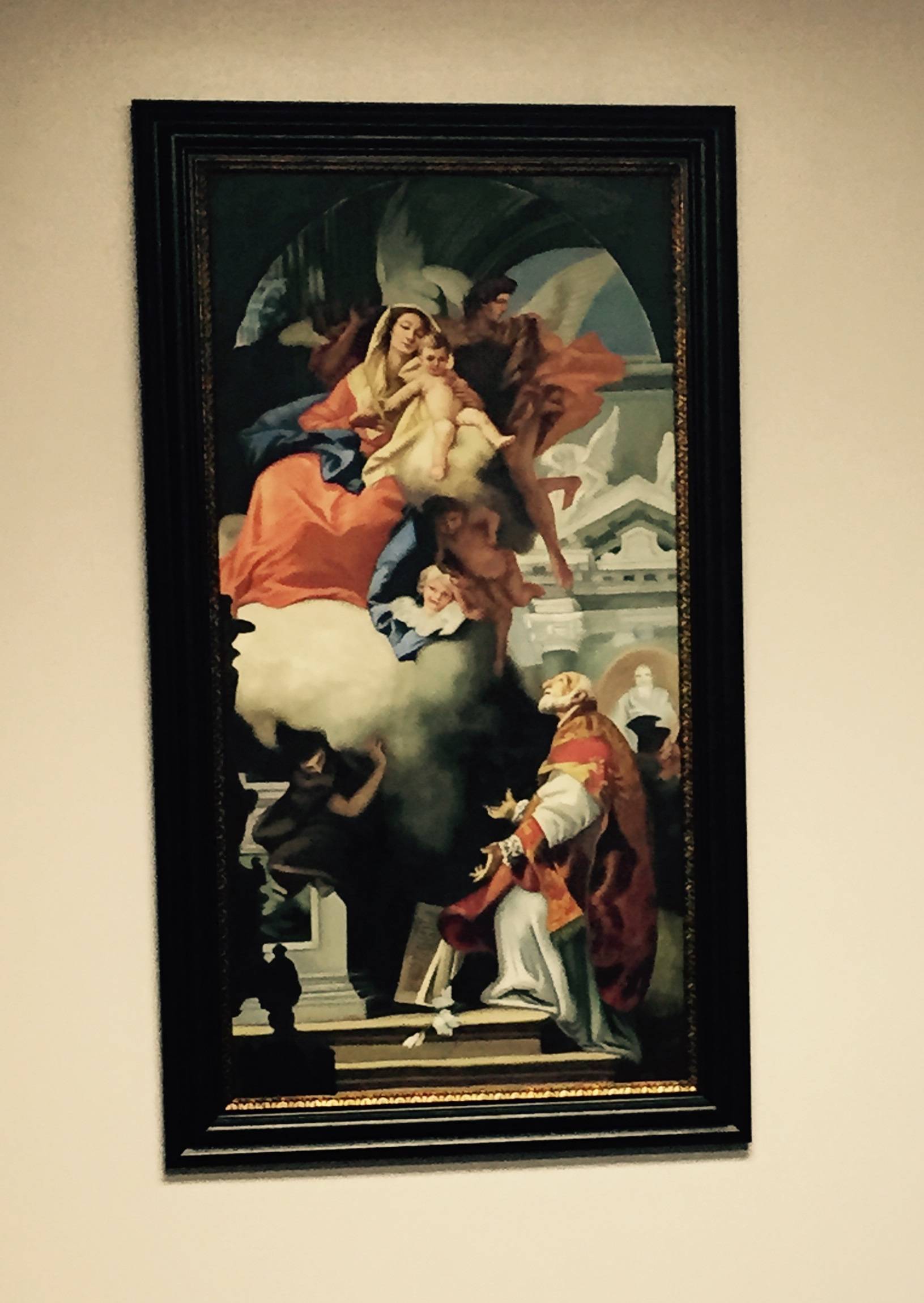 Virgin Appearing to St Philip Neri - Giovanni Battista Tiepolo