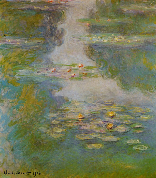 Water Lilies IV 1908 - Claude Monet